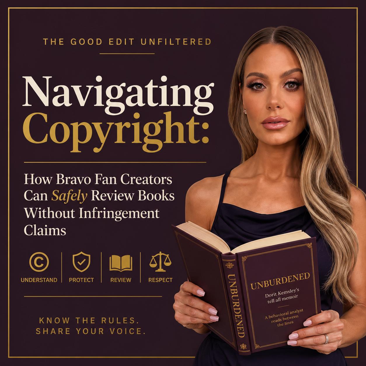 Navigating Copyright: How Bravo Fan Creators Can Safely Review Books Without Infringement Claims