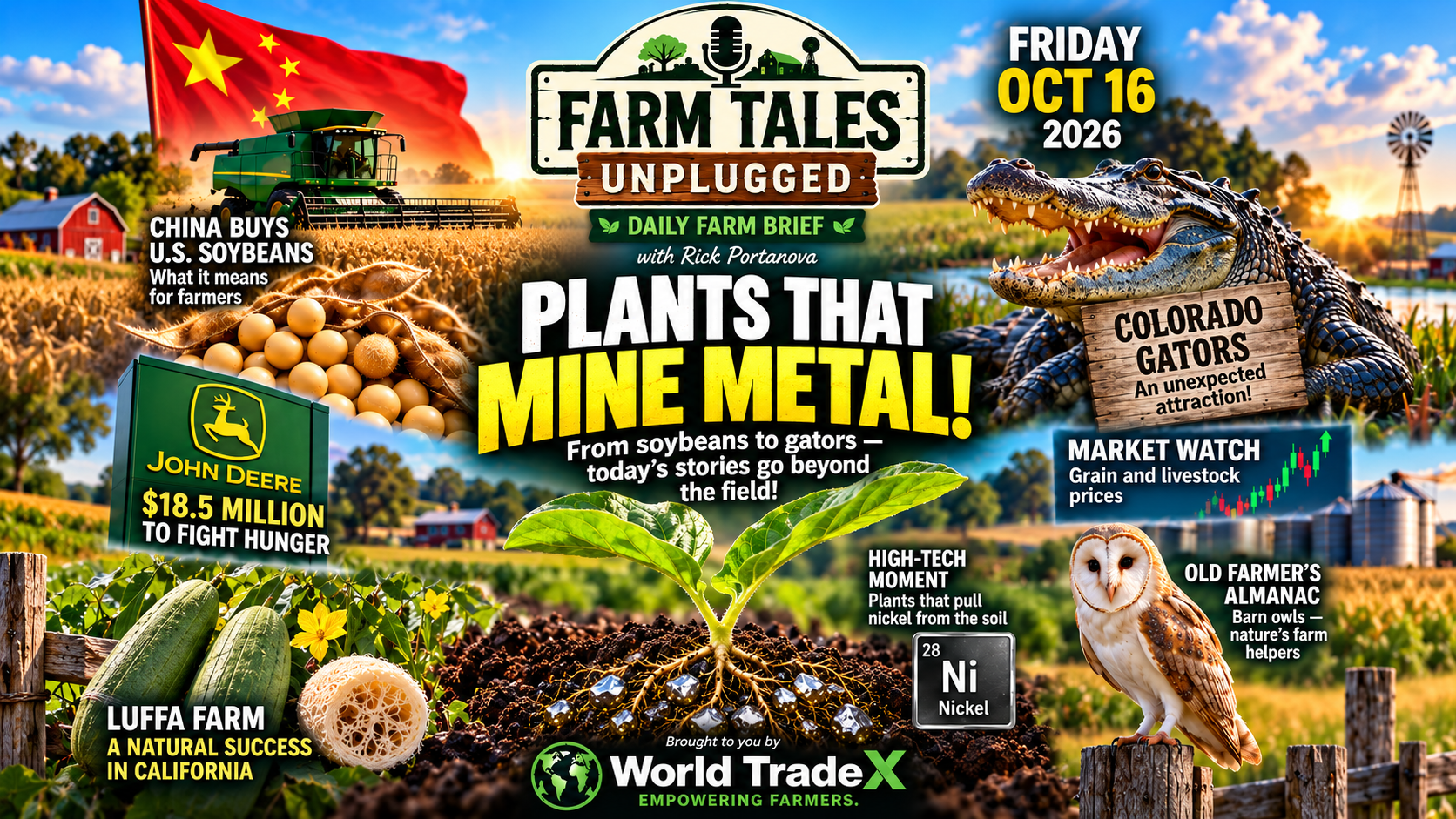 Phytomining Nickel: How Scientists Are Using Wildflowers to Harvest Metal From Farm Soil