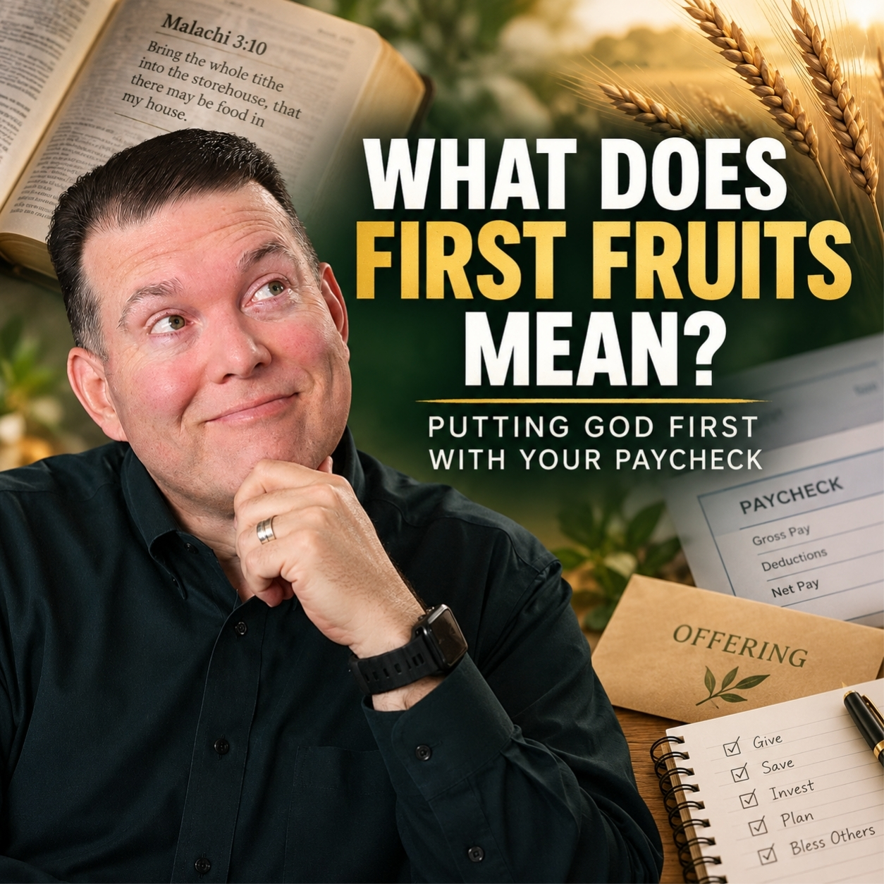 What Does First Fruits Mean? Putting God First With Your Paycheck