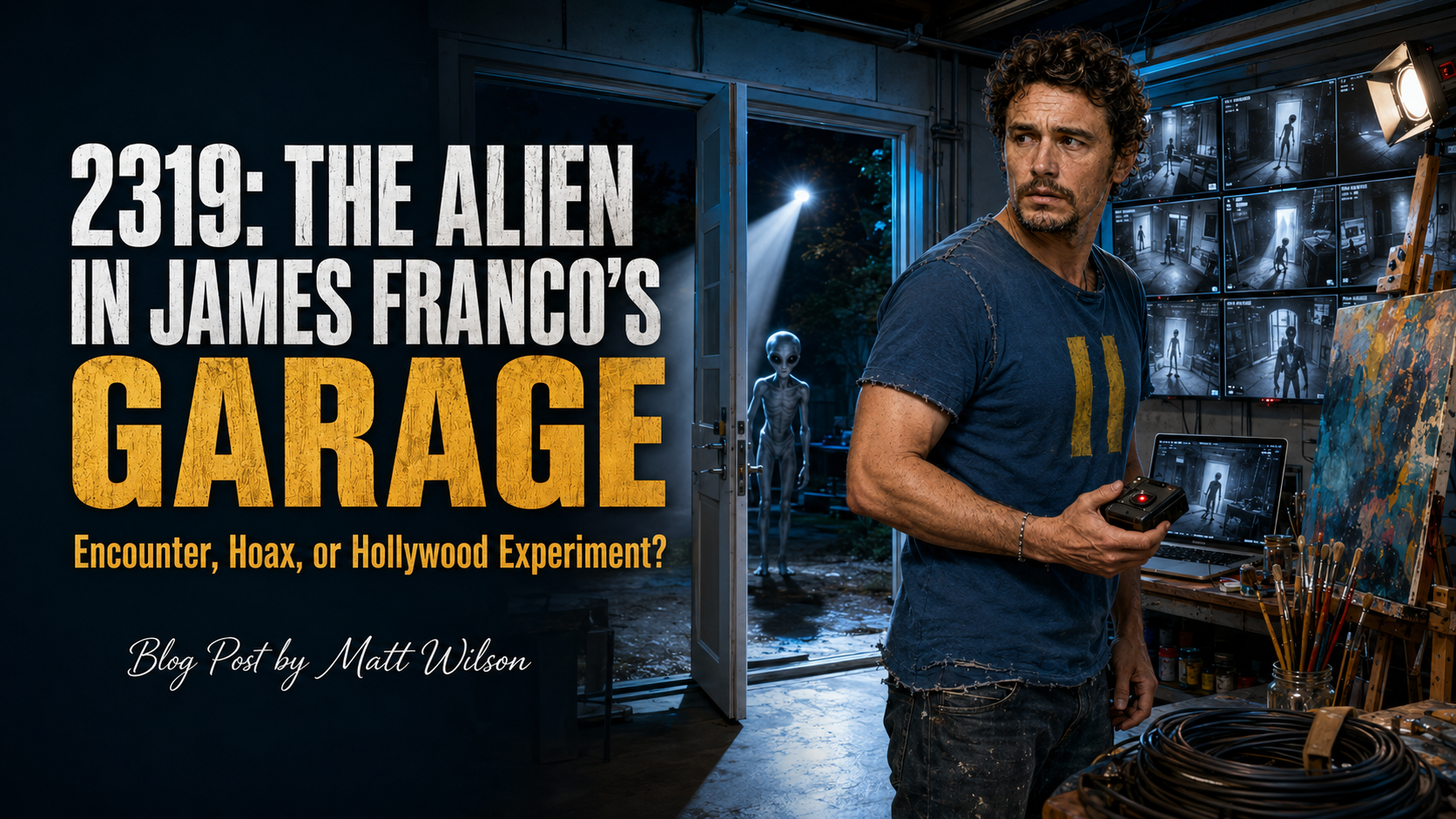 2319: THE ALIEN IN JAMES FRANCO’S GARAGE