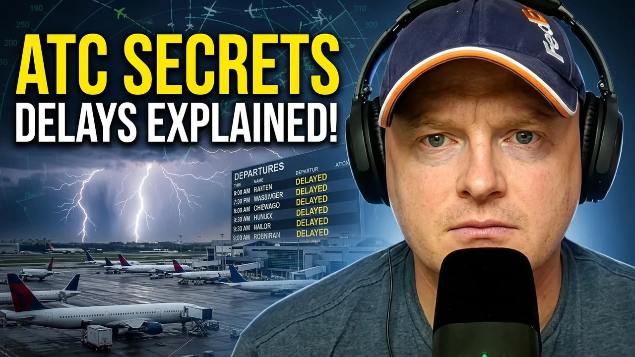 Beyond the Blame Game: What Air Traffic Controllers REALLY Say About Flight Delays