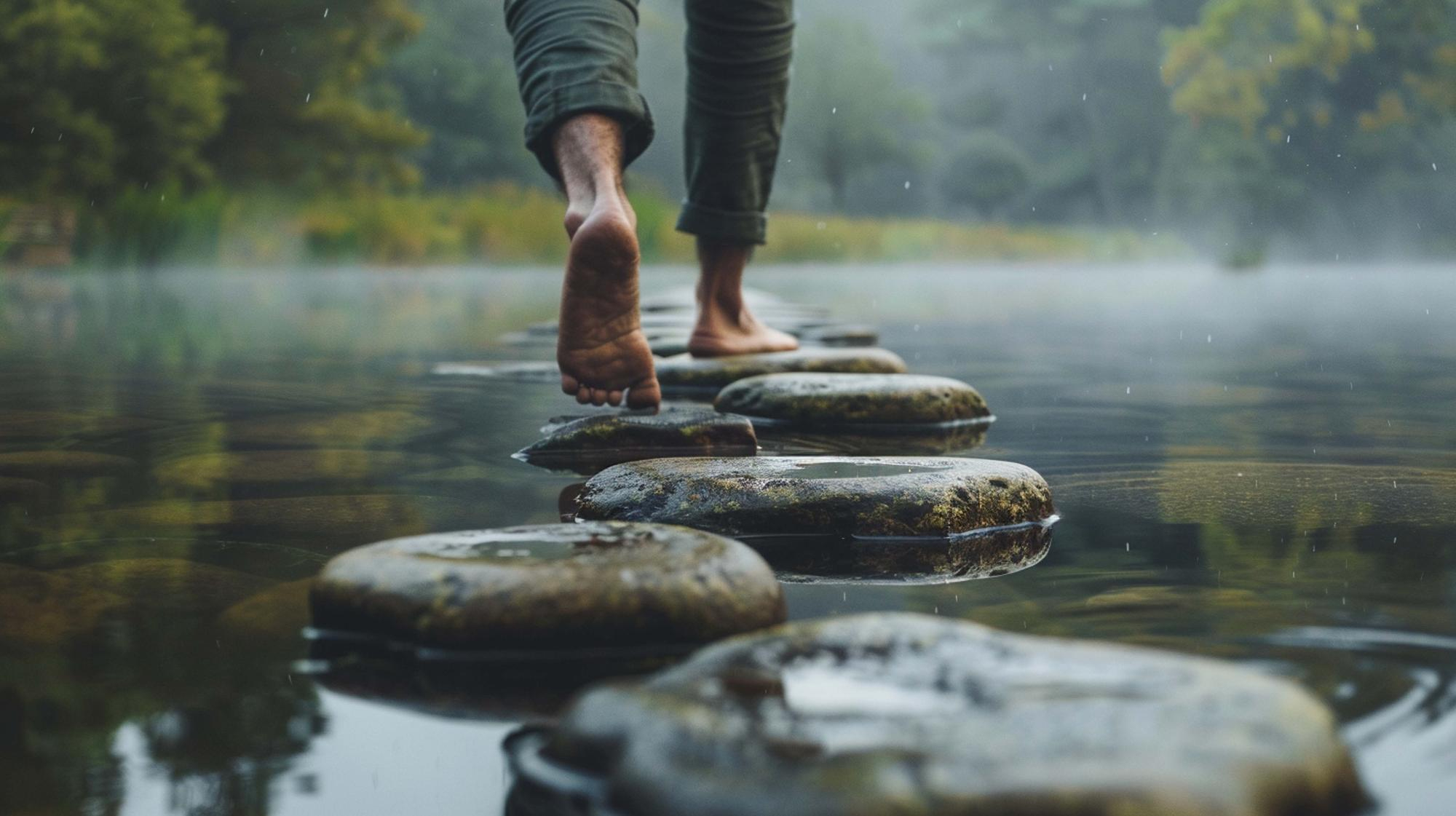 How to Use the Space Between Thoughts to Stop Overthinking