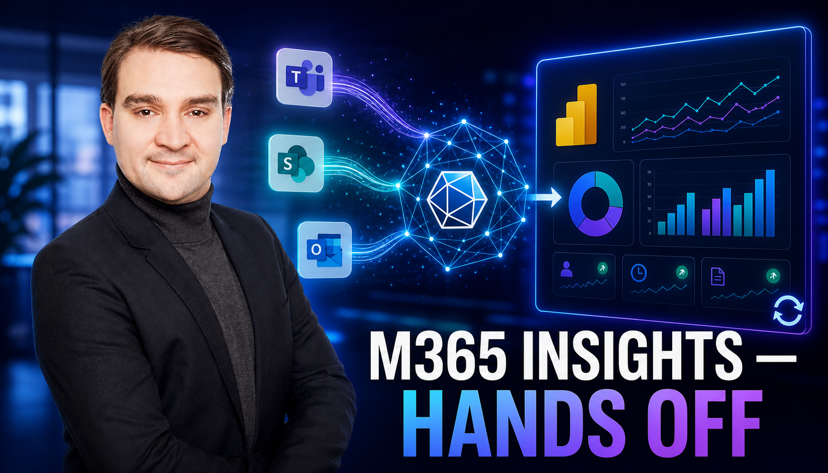 Lights On, Hands Off: Automating M365 Insights with Graph API and Power BI