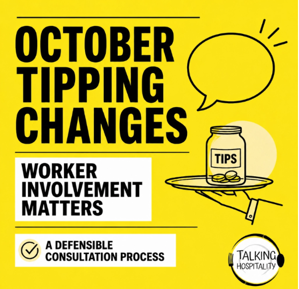 October Tipping Changes: Why Worker Involvement Matters