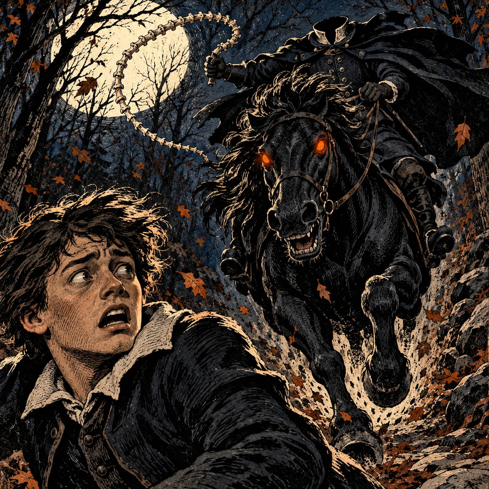 9 Scary Halloween Stories — Headless Riders & Haunted Towns