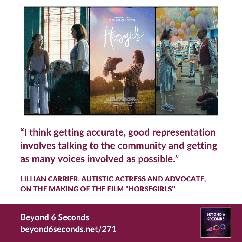 Autistic representation in film – with Lillian Carrier from Horsegirls