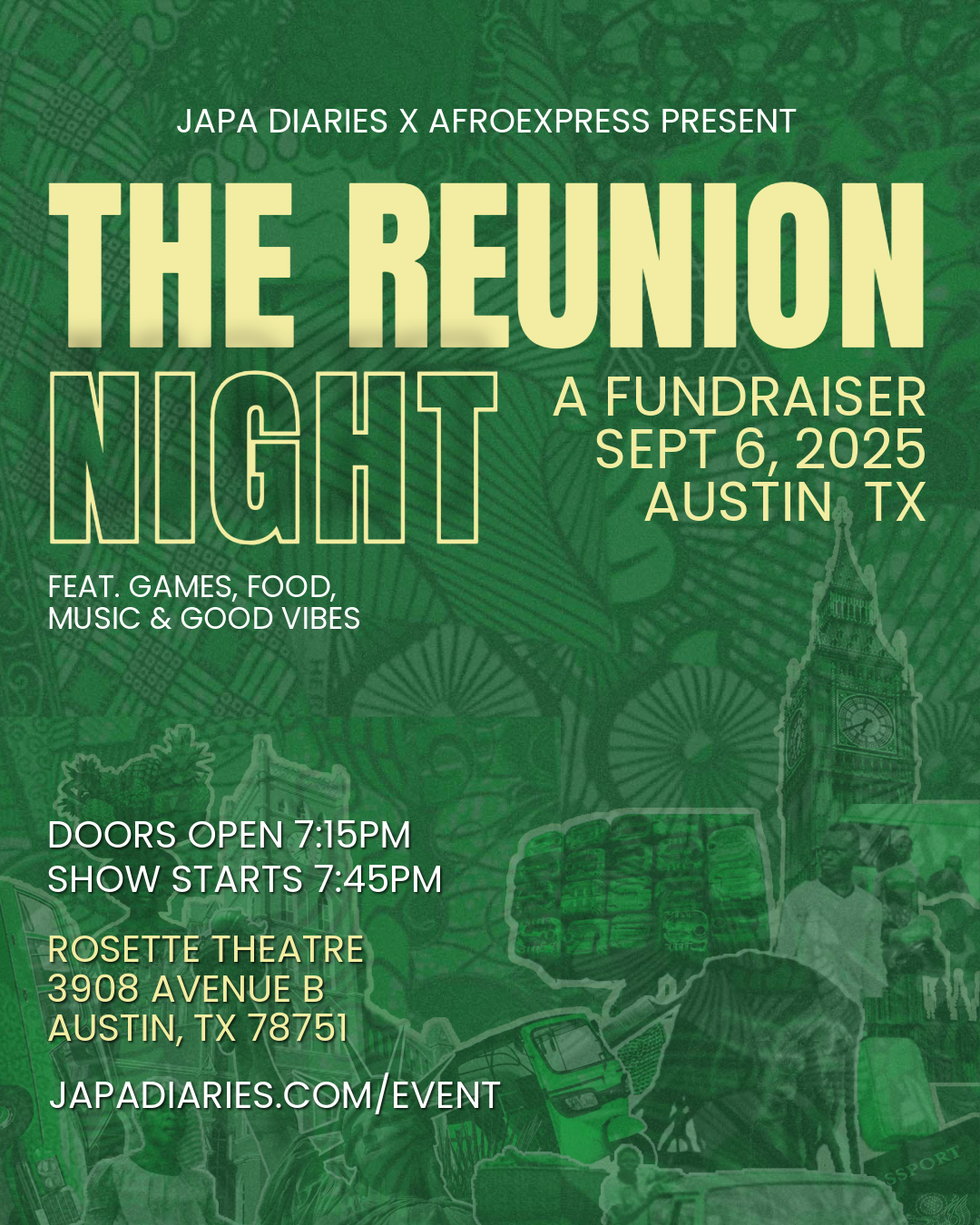The Reunion Gameshow ATX | Sep 6, 2025