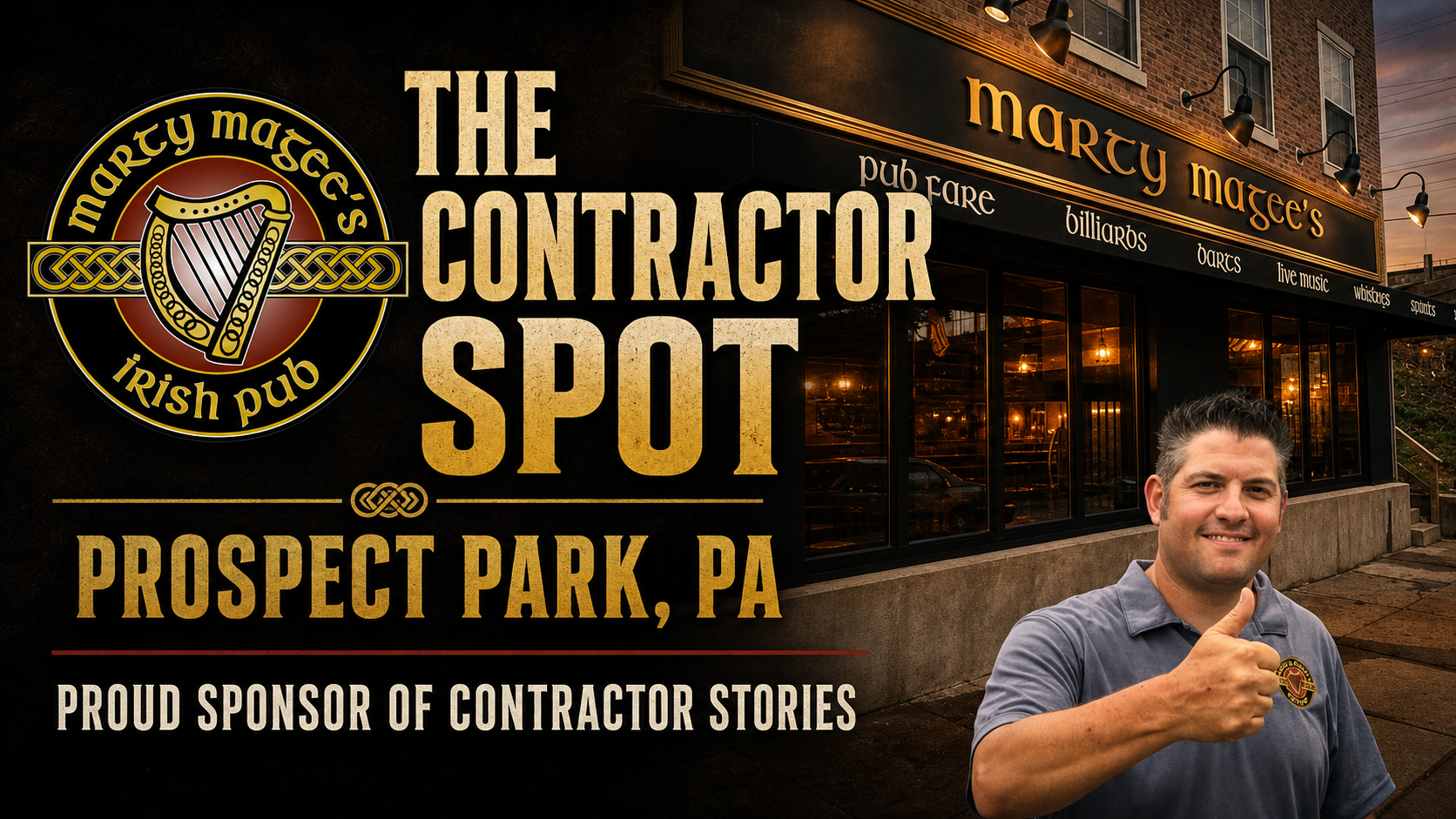 Marty Magee’s: The Contractor Spot in Prospect Park, PA