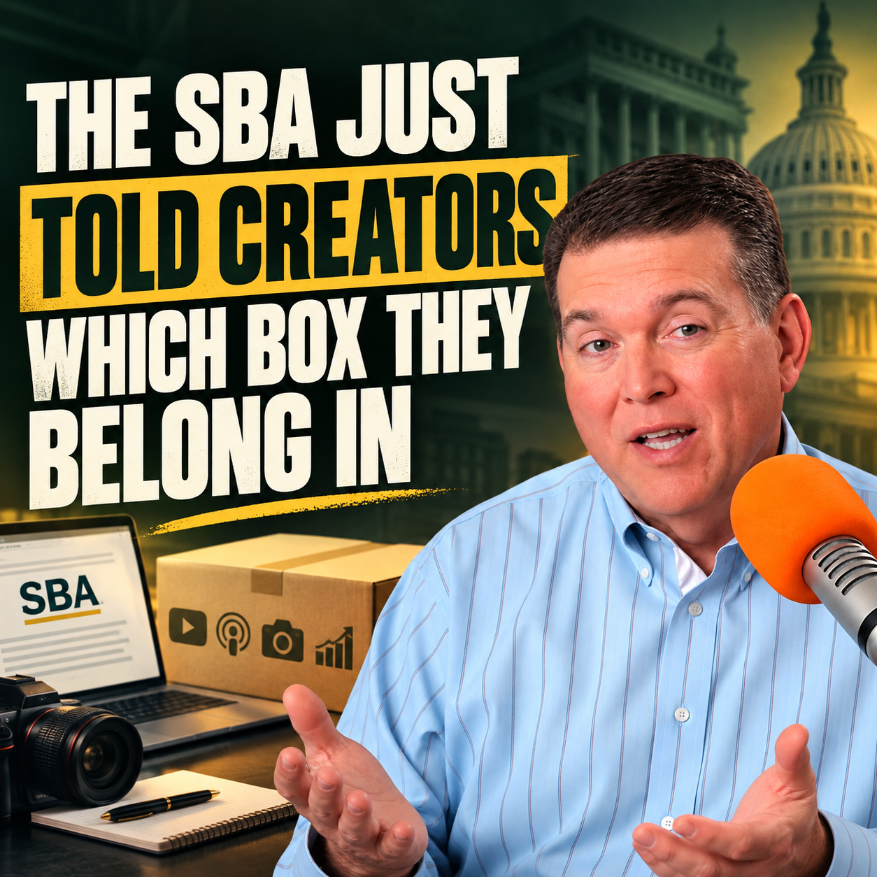 The SBA Just Recognized Creators as Real Businesses. Here's What That Means for Your Money.