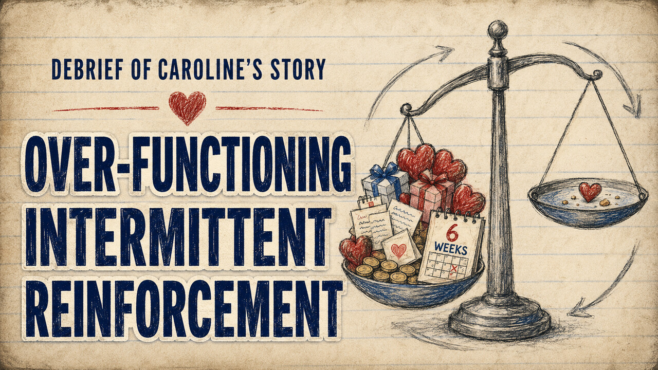 Debrief | Over-Functioning & Intermittent Reinforcement in Caroline’s Story | Domestic Violence