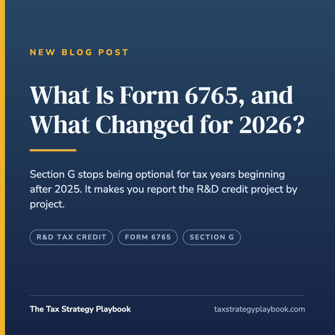 What Is Form 6765, and What Changed for 2026?