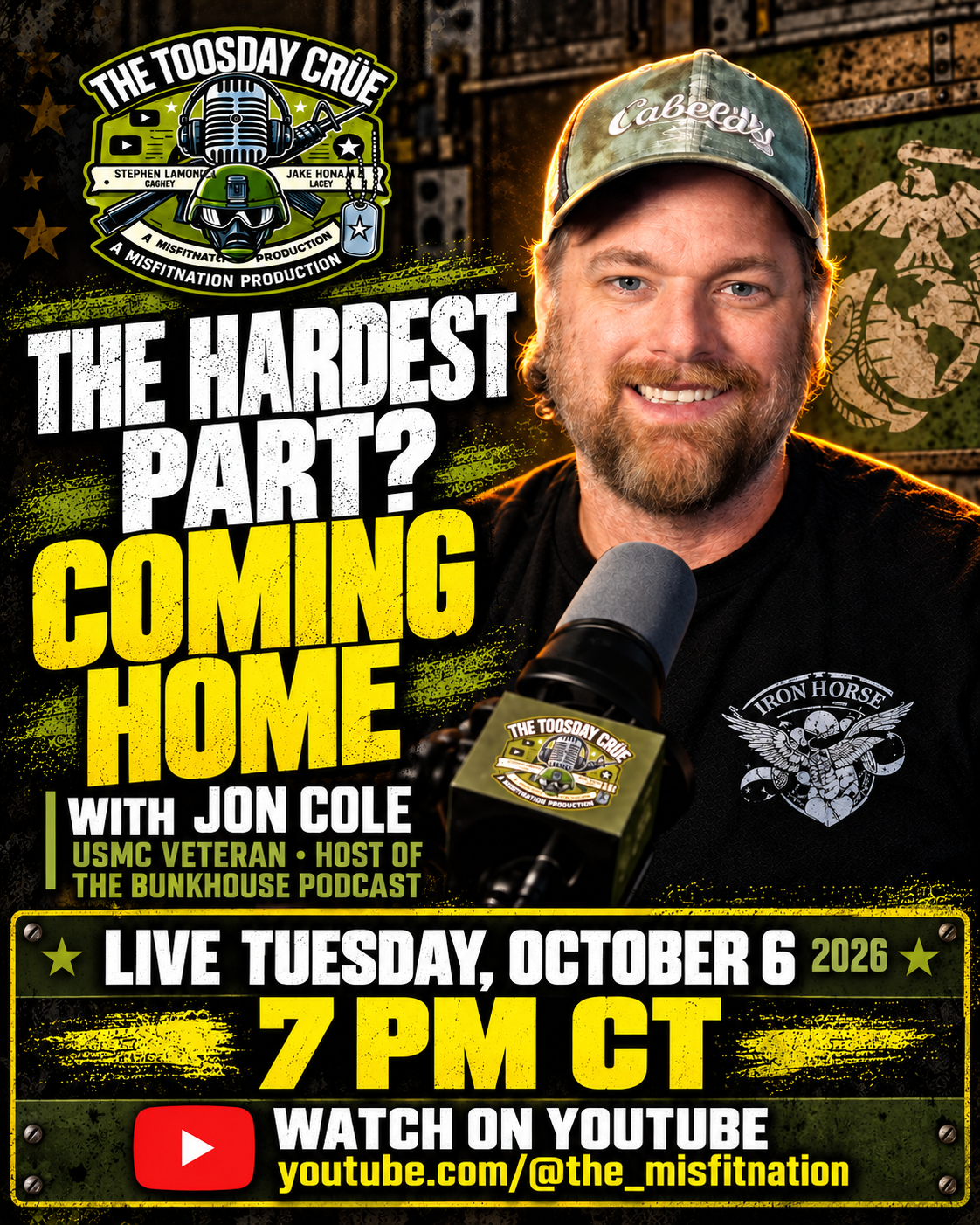 Jon Cole joins The ToosDay Crüe from MisFitNation