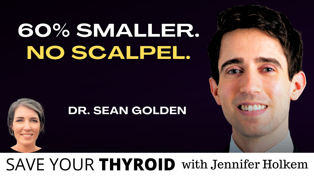 60% Goiter Reduction Without Surgery or Ablation? An IR Explains TAE | Dr. Sean Golden