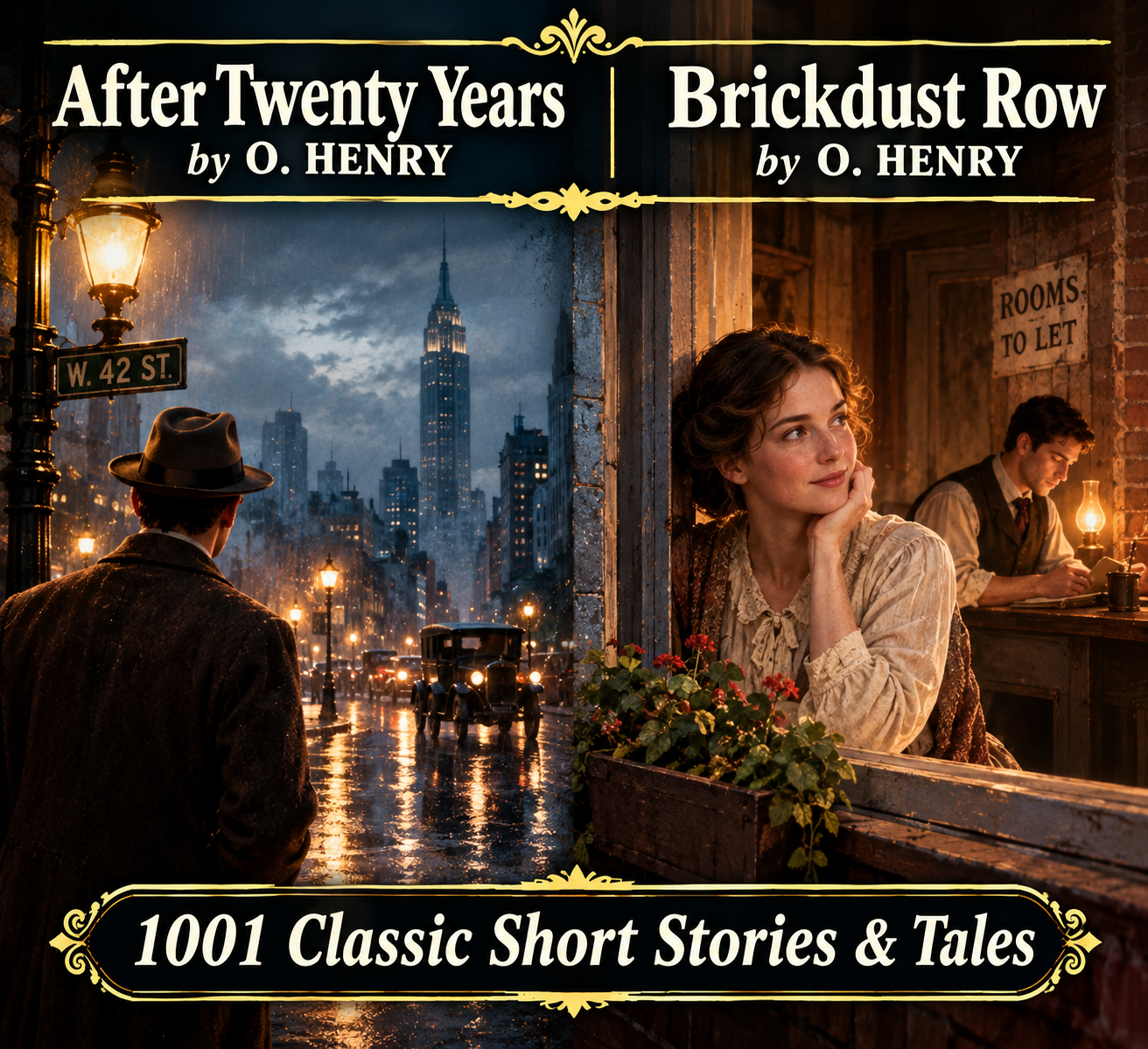 AN O.HENRY DOUBLE PLAY!  AFTER TWENTY YEARS and BRICKDUST ROW
