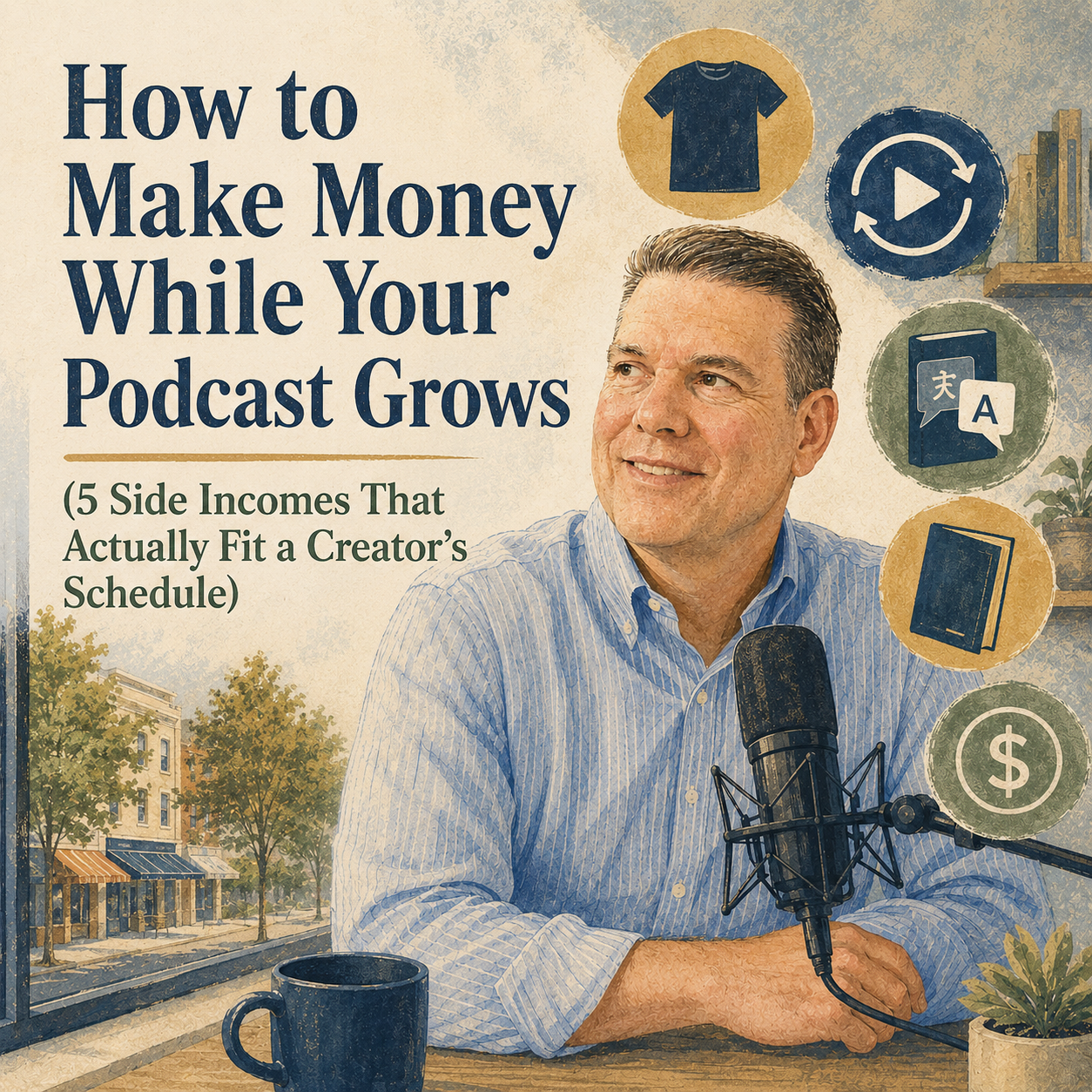 How to Make Money While Your Podcast Grows (5 Side Incomes That Actually Fit a Creator's Schedule) How to Make Money While Your Podcast Grows (5 Side Incomes That Actually Fit a Creator's Schedule)