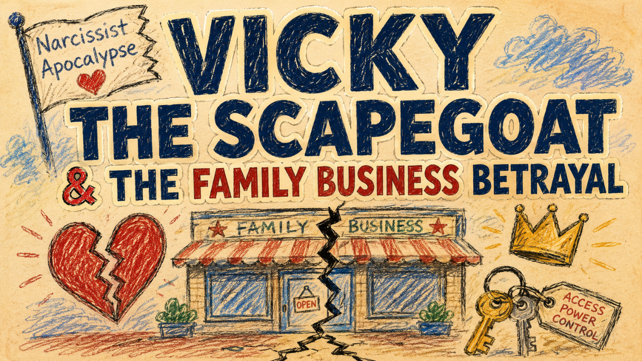 Vicky the Scapegoat & The Family Business Betrayal