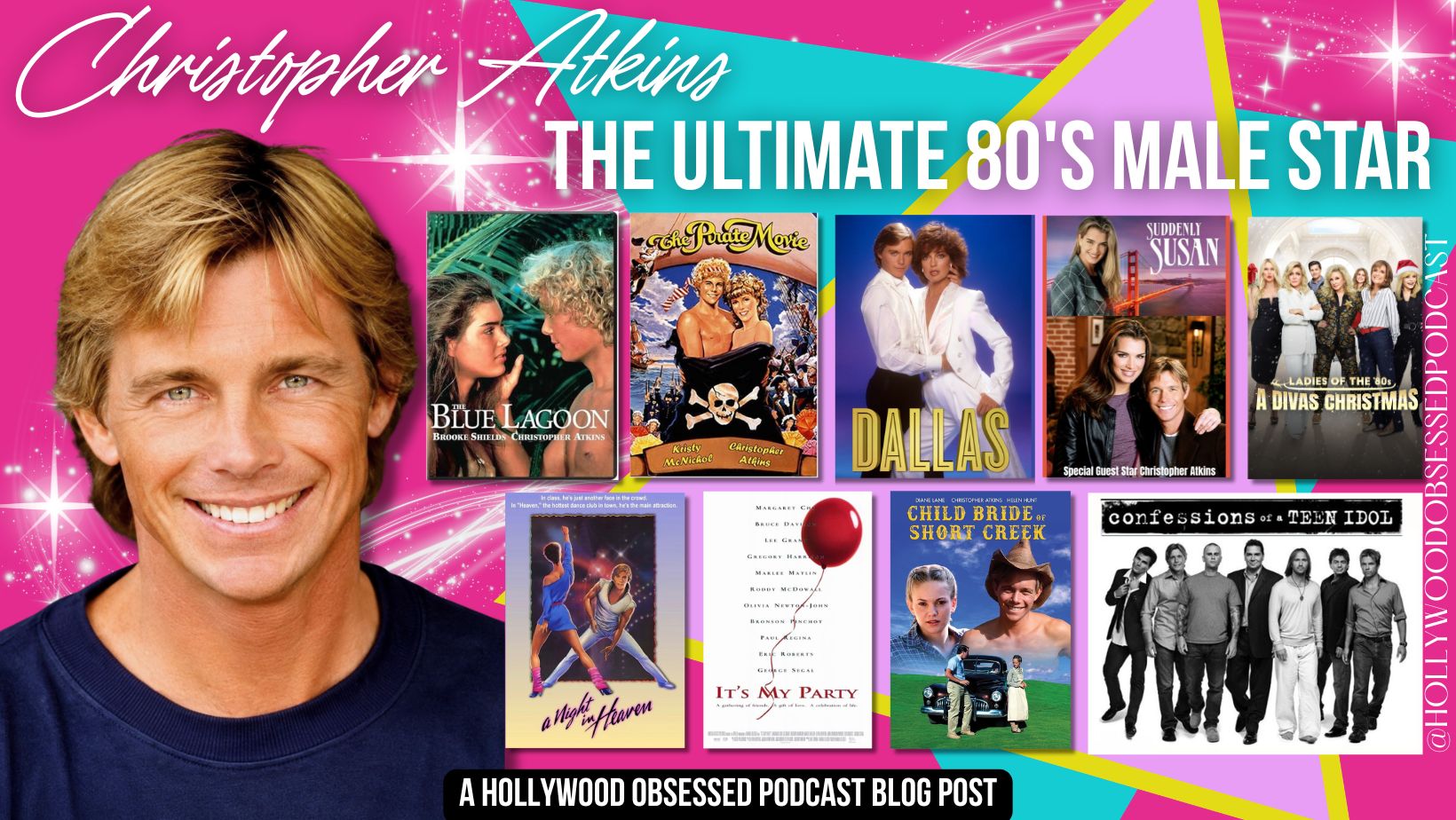CHRISTOPHER ATKINS: The Ultimate 80s Male Star